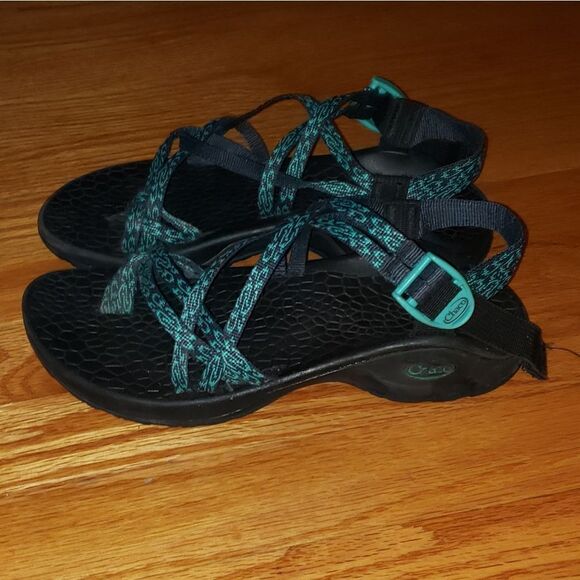 Chaco Teal Strappy sandals - Picture 3 of 6